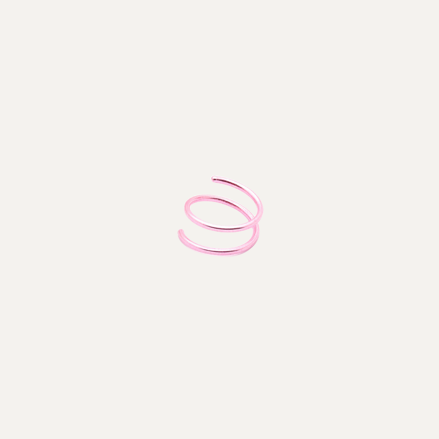 Double Layer Nose Clip One and A Half Nose Rings Lip Rings
