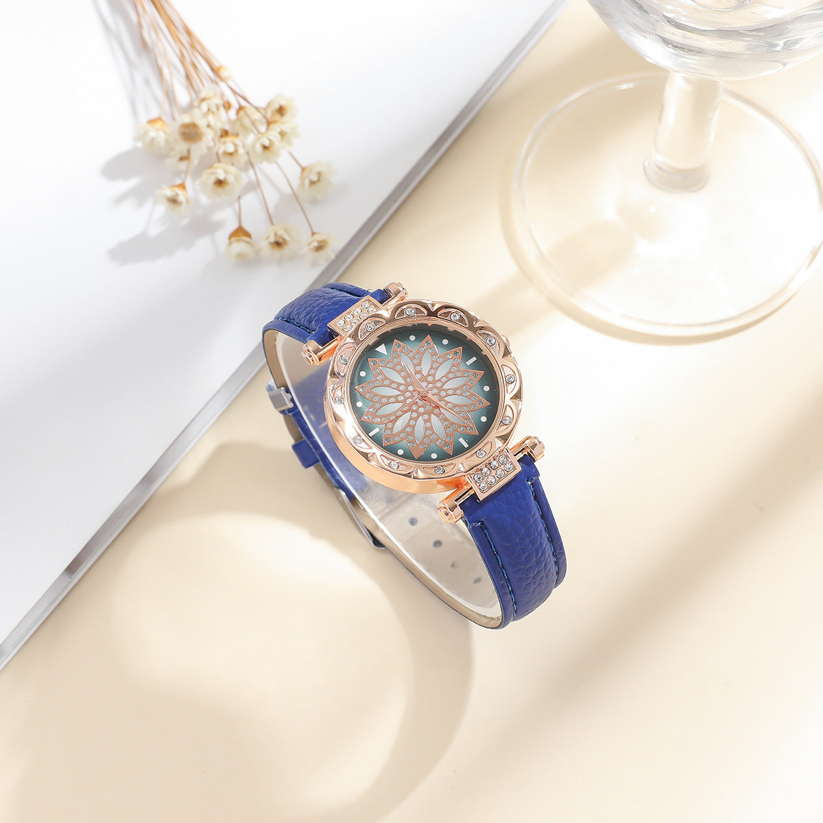 Vintage Sapphire Quartz Watch Set