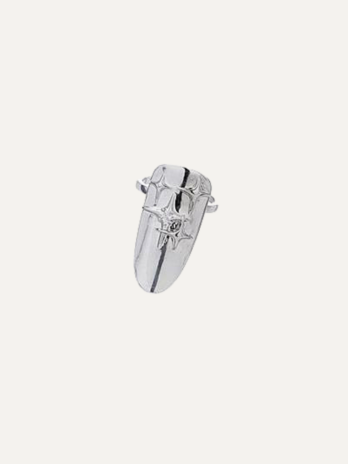 Mechanical Style Nail Ring Adjustable Ring
