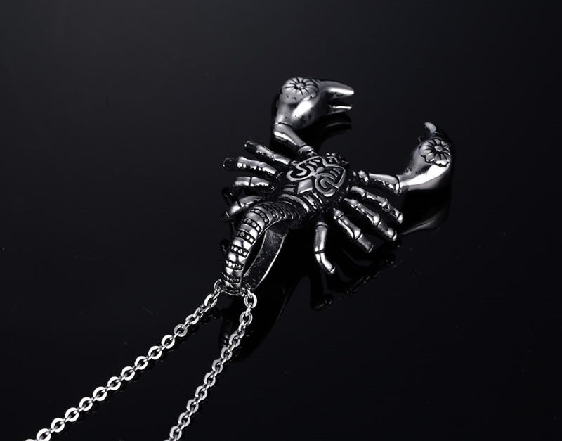 Scorpions Statement Necklace Pendant