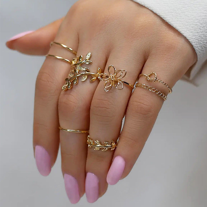 Multiple Irregular Ring Sets for Women