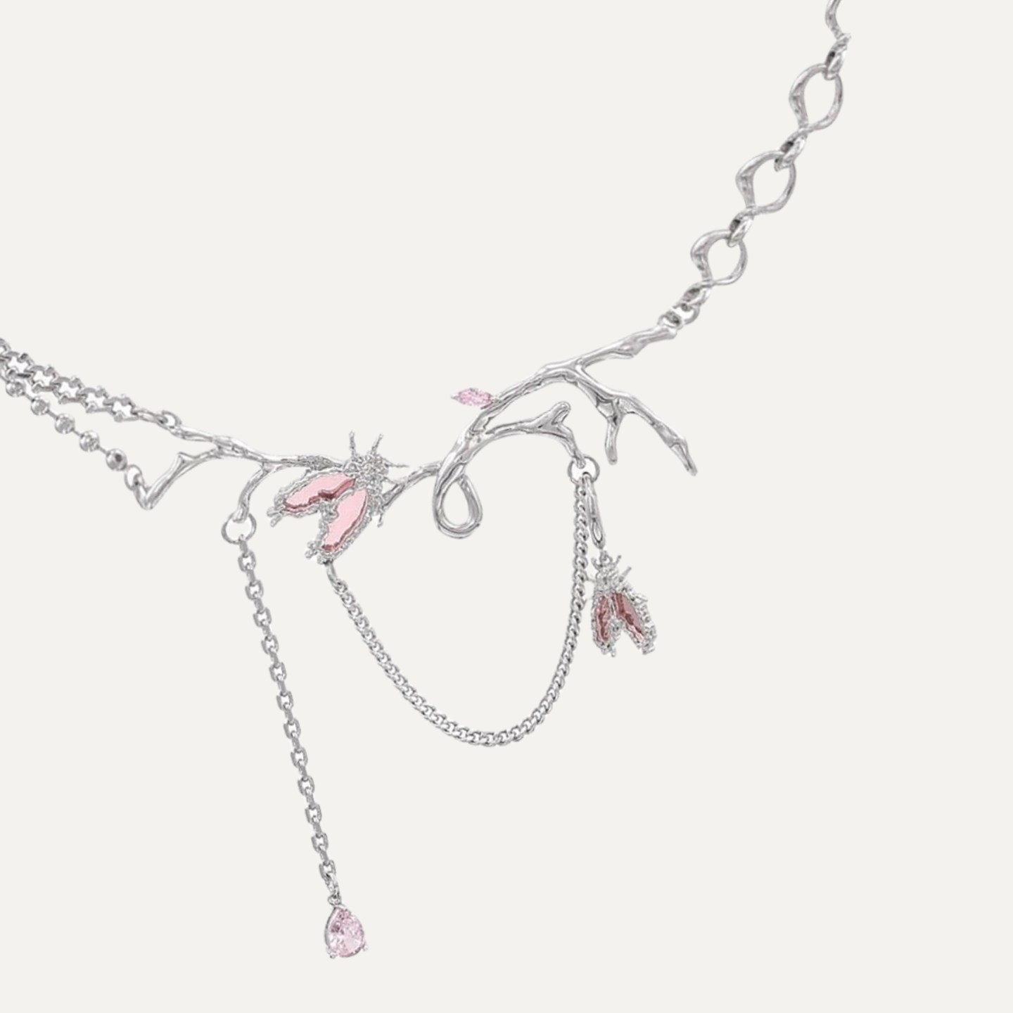 firefly Series Clavicle Chain Niche Design Multi-layer Necklace