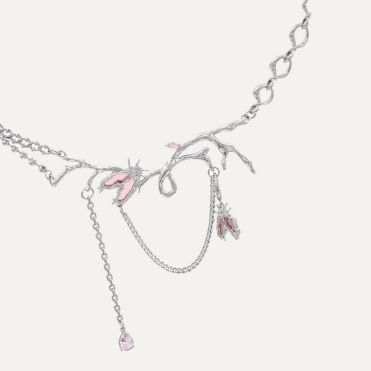 firefly Series Clavicle Chain Niche Design Multi-layer Necklace