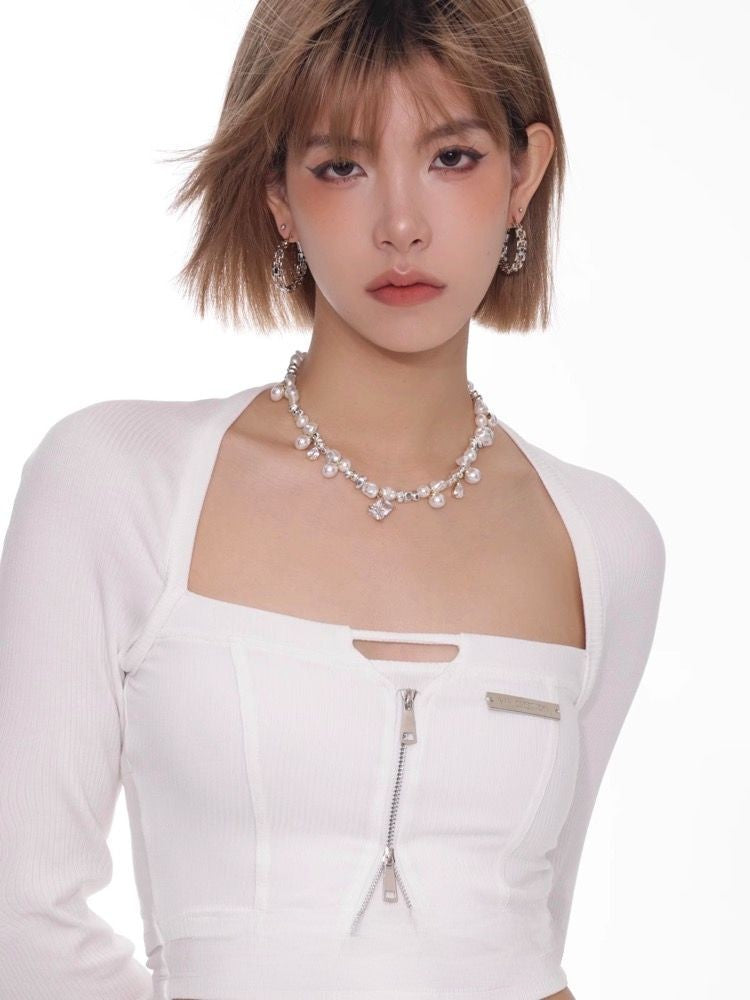 Gold & Silver Baroque Necklace
