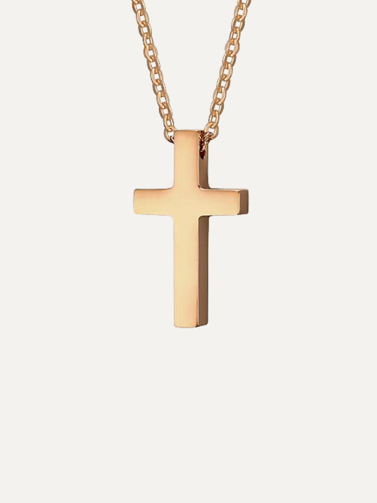 Classic Blank Cross Necklaces Prayer Christ Men Jewelry