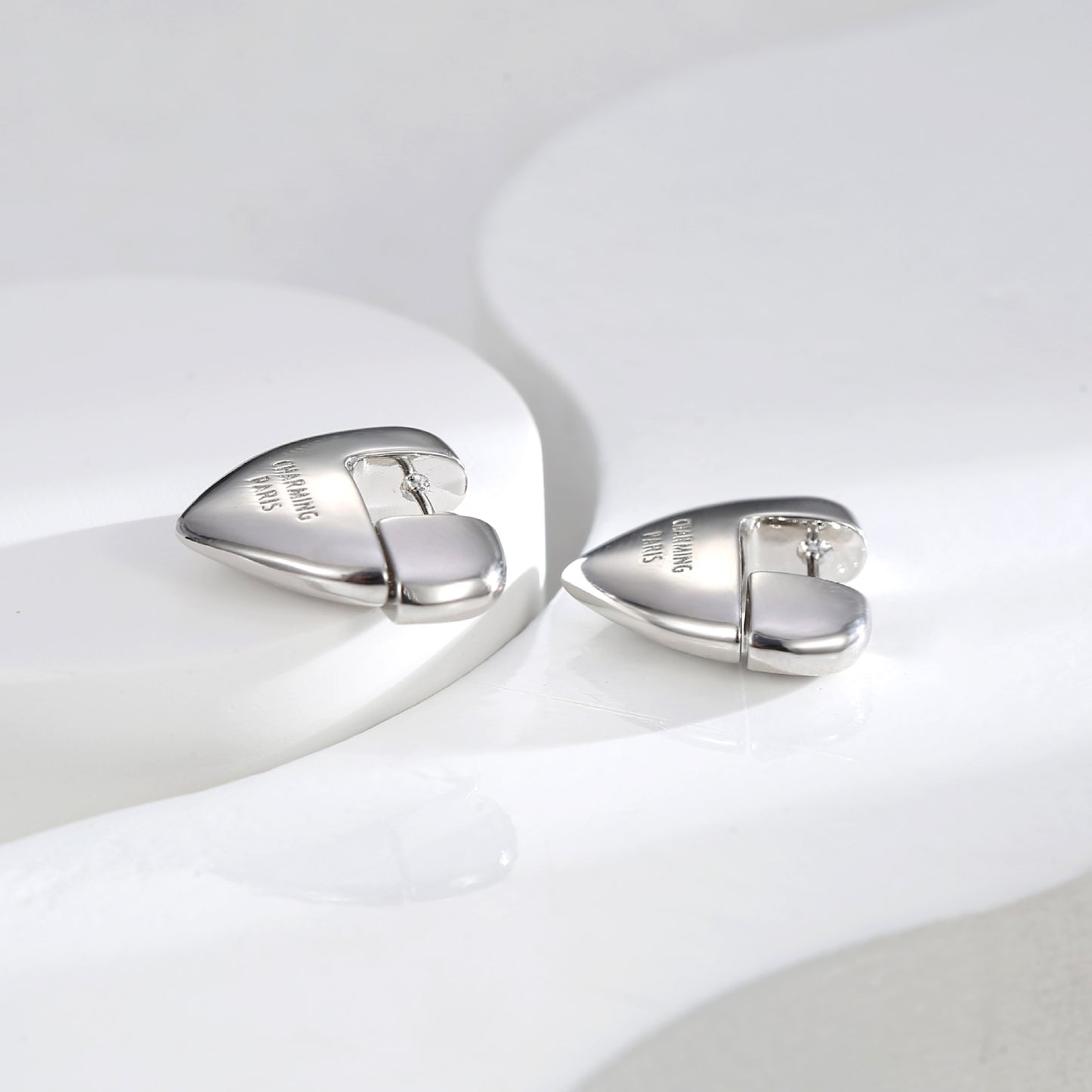Love Gold Hoops Earrings for Women
