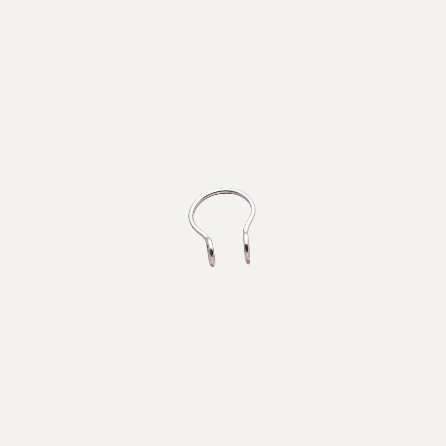 Double Ring Nose Ring Nasal Septum