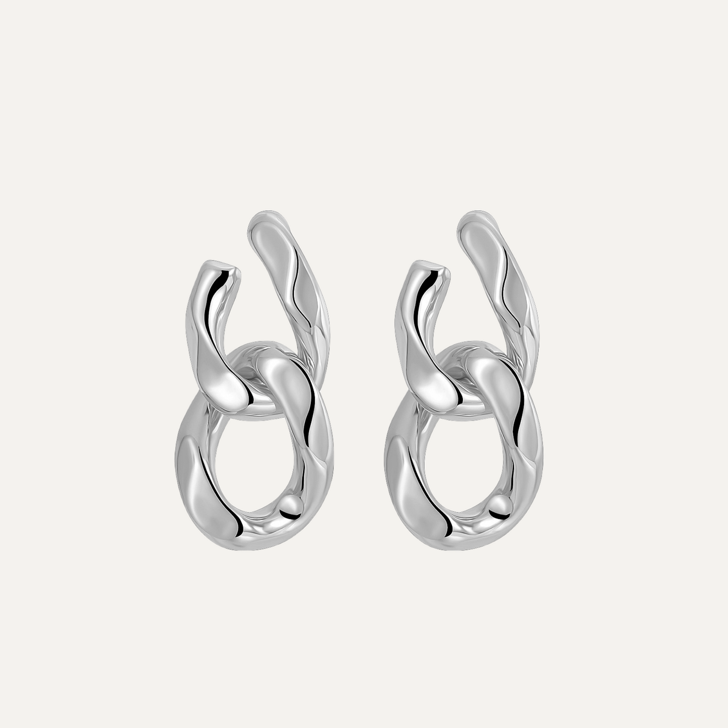 Metal Chain Earrings for Women