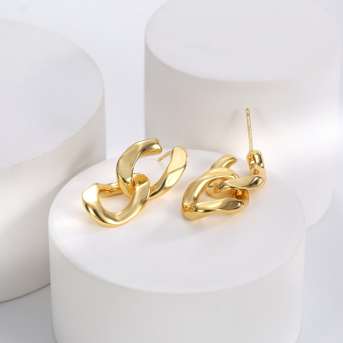 Metal Chain Earrings for Women