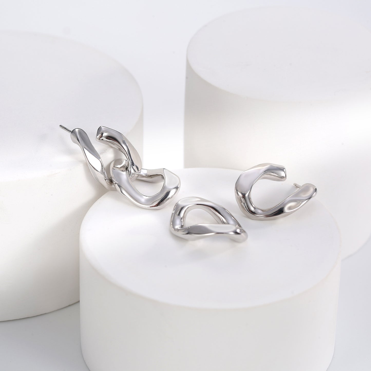 Metal Chain Earrings for Women