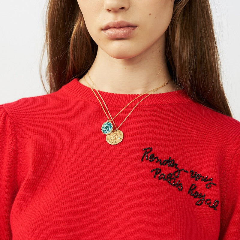 12 Zodiac Necklace Gold Necklace for Women Jewelry Party Gift