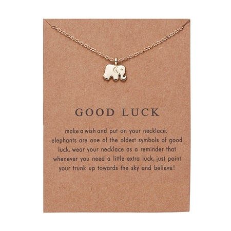 Elegant Animal Vintage Necklace Elephant Dragonfly Butterfly Flower Pendant Charm Gift