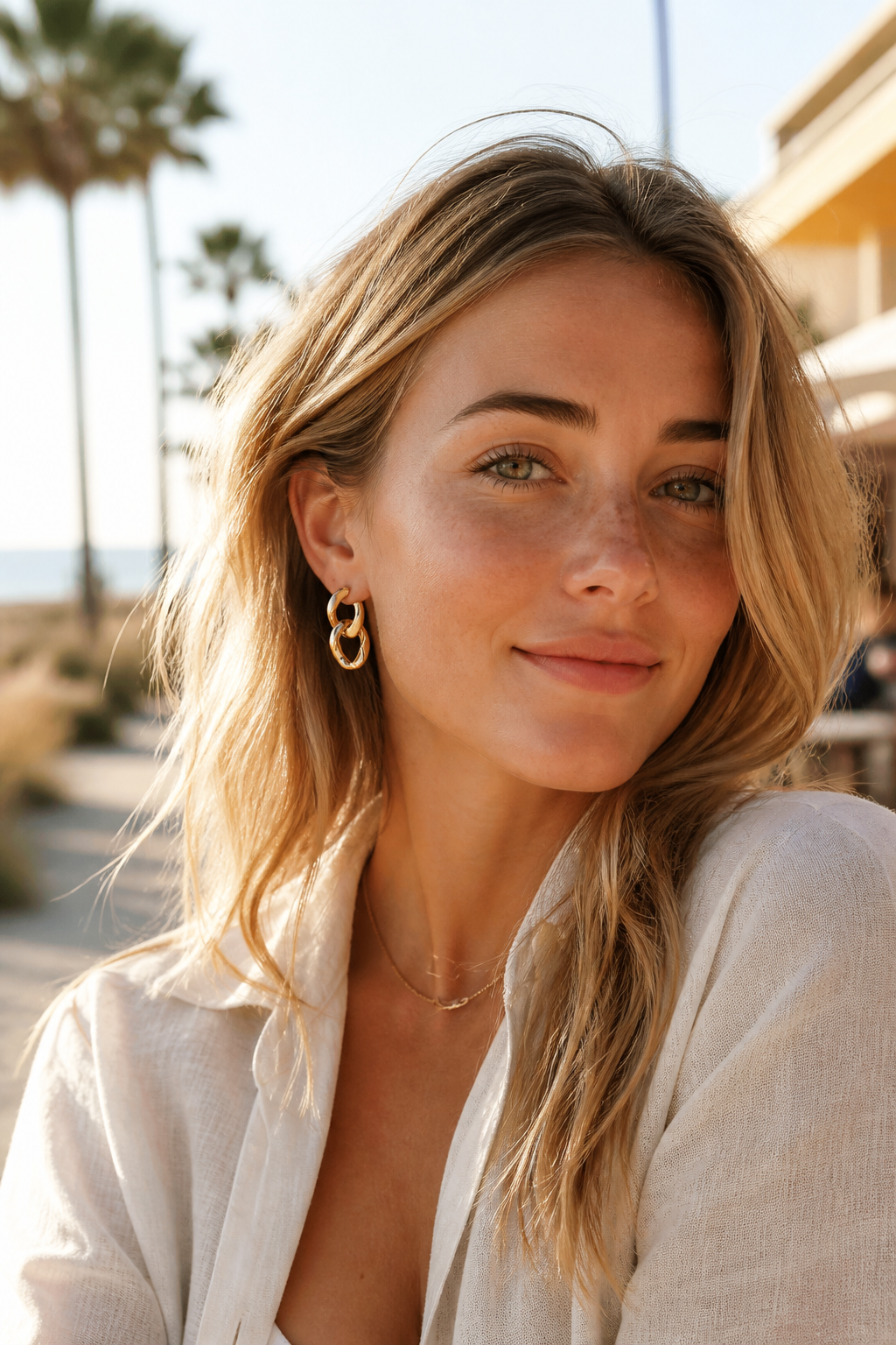 Metal Chain Earrings