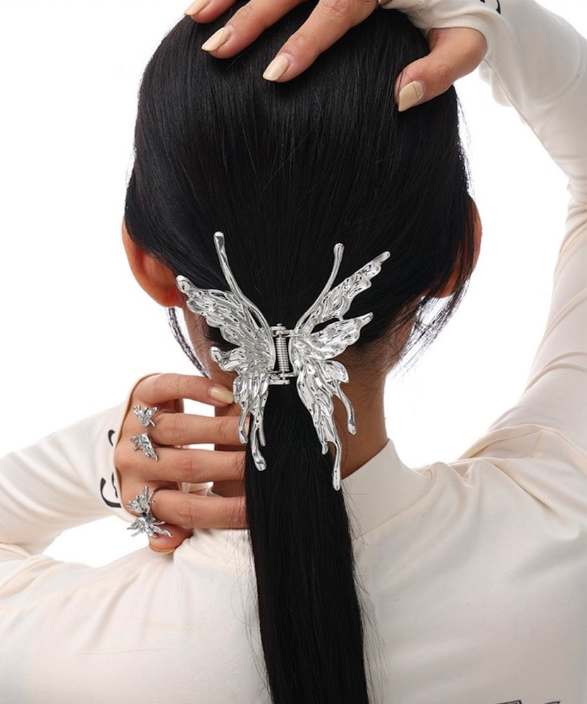 Biochemical Butterfly Series Upgraded Big Grab Hairdressing Hair Jewelry For Women
