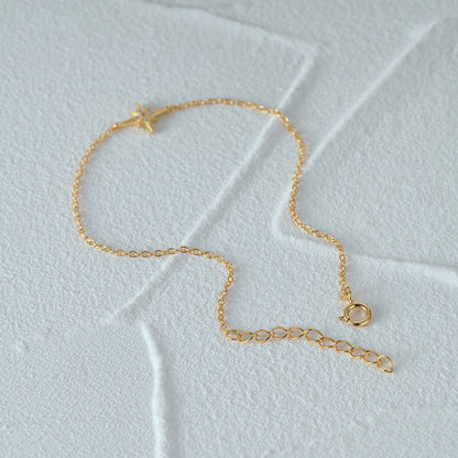 Octagonal star diamond bracelet