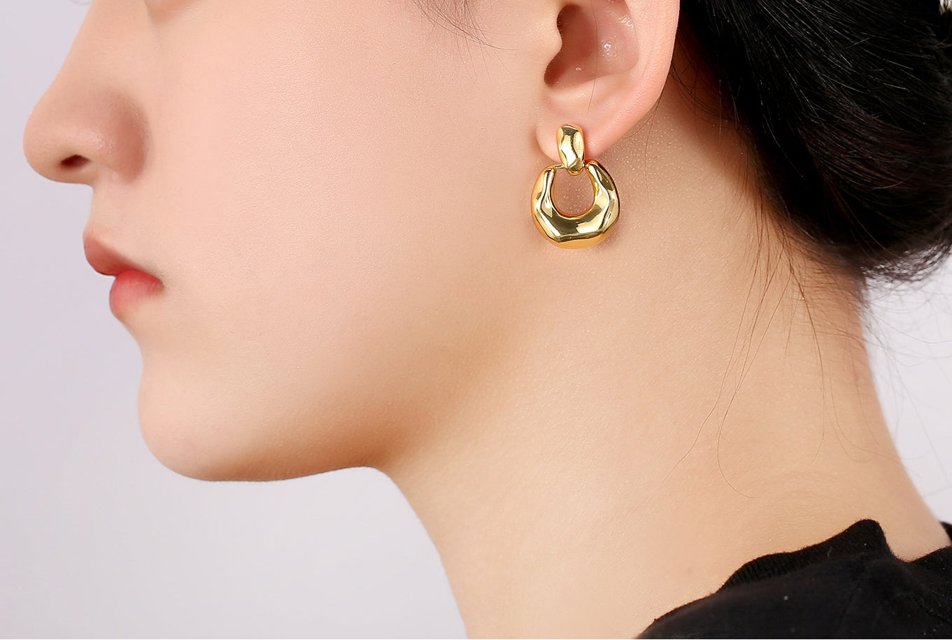 Three-dimensional Stud Earrings For Women Trendy