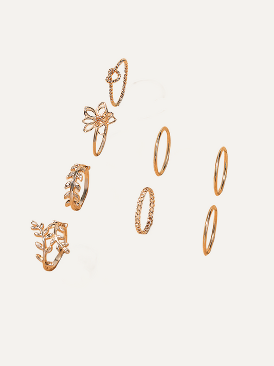 Multiple Irregular Ring Sets for Women