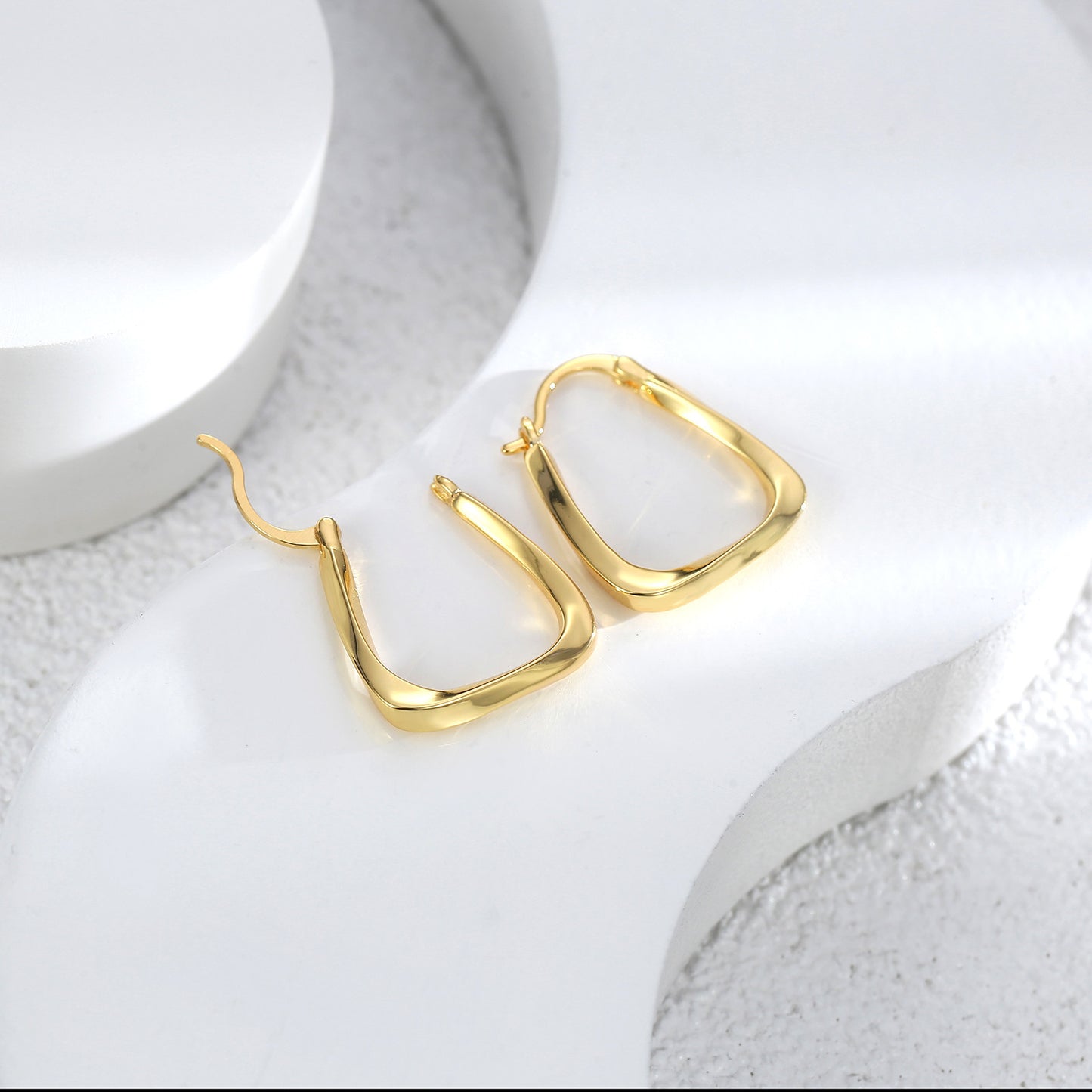 Gold Hoops Earrings For Women Trendy