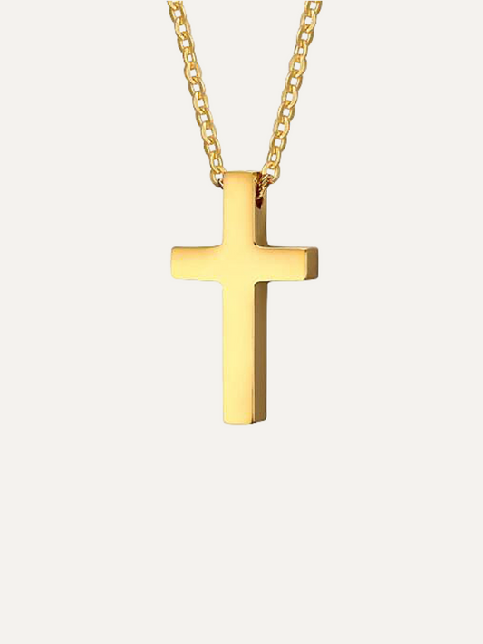 Classic Blank Cross Necklaces Prayer Christ Men Jewelry