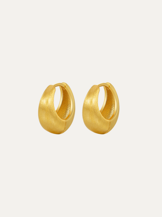 Vintage Gold Hoops Earrings For Women Trendy