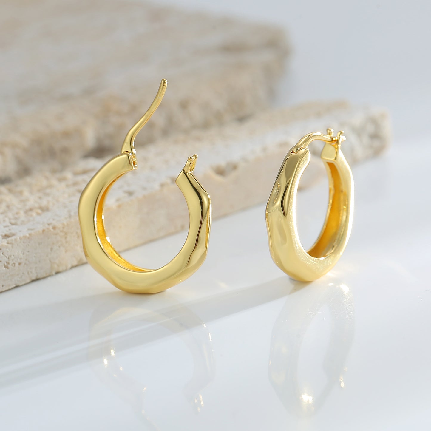 Hoop Commuter Earrings for Women