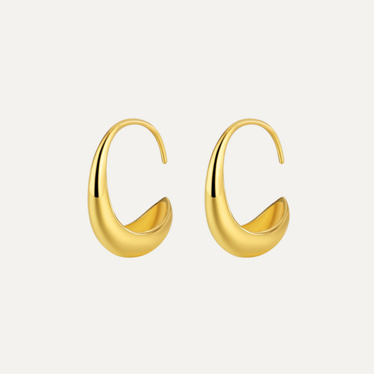 C-shaped Simple Earrings for Women