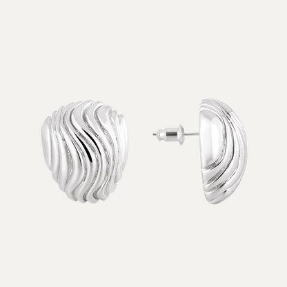 Pleated Earrings For Women