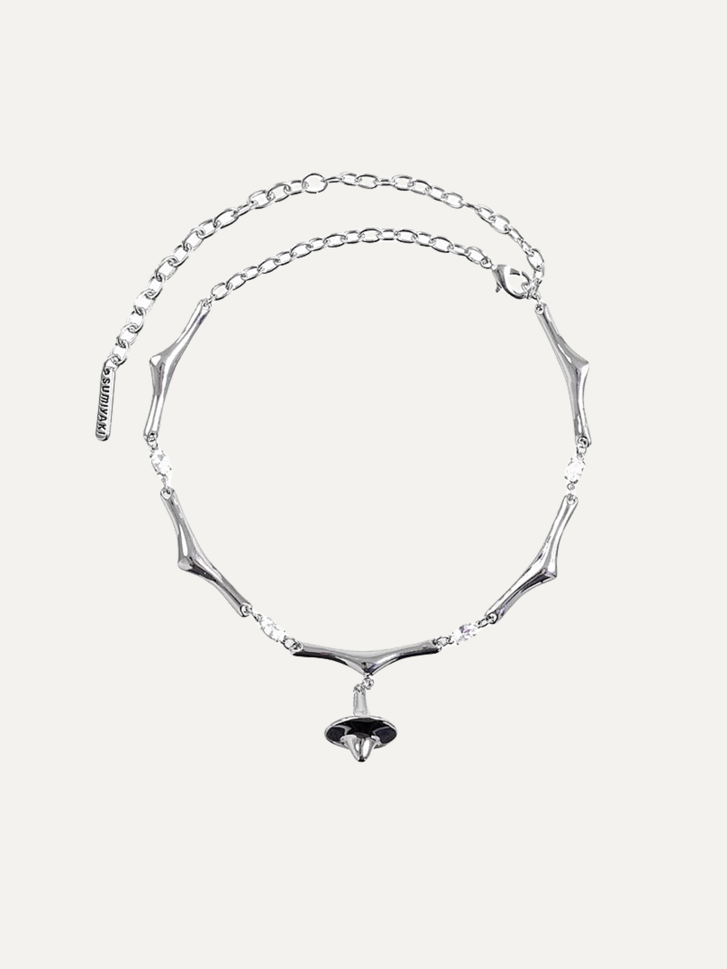 Mechanical Gyro Series Asexual Neutral Wind Metal Style Clavicle Chain