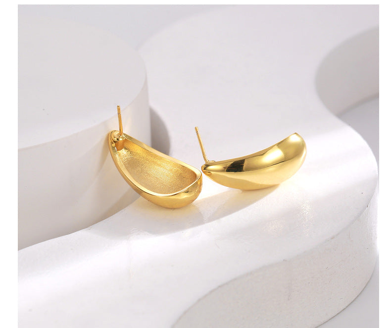 Gold Drop Earrings For Women Trendy