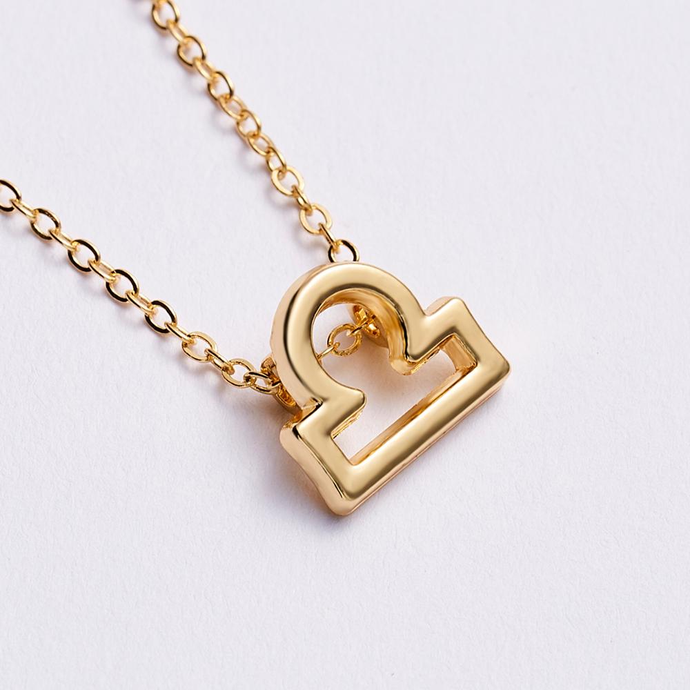 12 Constellation Necklaces Pendant Charm Gold Necklaces for Women Jewelry Cardboard