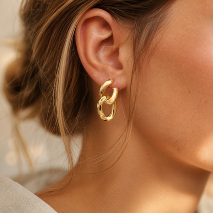 Metal Chain Earrings