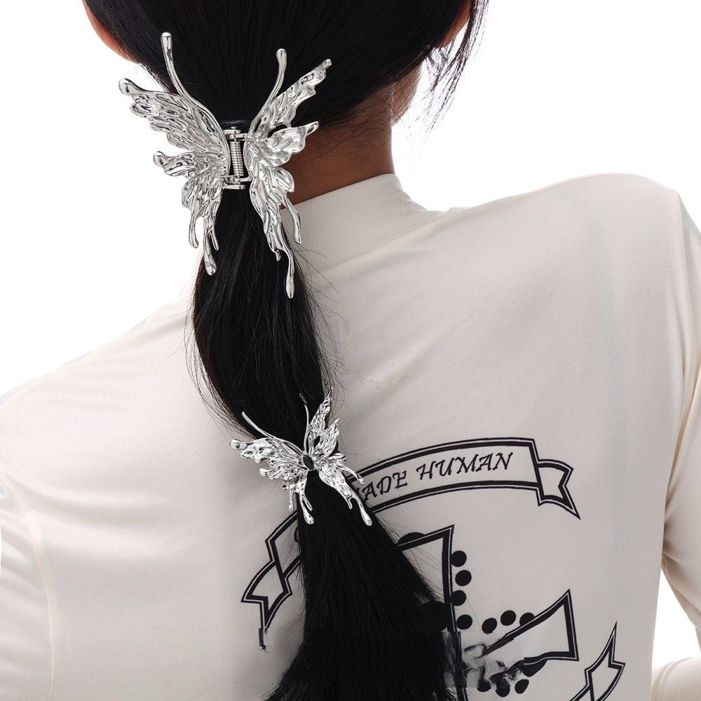 Biochemical Butterfly Series Upgraded Big Grab Hairdressing Hair Jewelry For Women